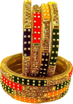 RADHA MOHAN EMPIRE Glass Kada(Pack of 8)