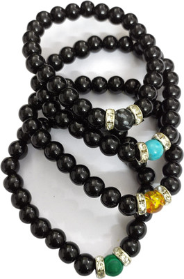 DIVINE SOUVENIRS Stone Bracelet Set(Pack of 4)