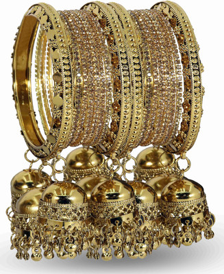 NMII Metal Bangle Set(Pack of 8)