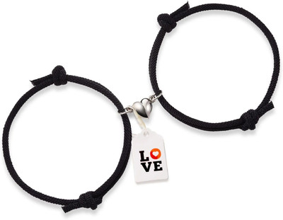 White Chimes Dori, Alloy, Stainless Steel Silver Bracelet(Pack of 4)