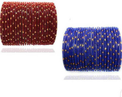 Jay Enterprises Glass Bangle Set(Pack of 48)