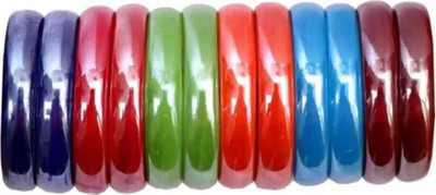 shivaay traders Glass Bangle Set(Pack of 12)