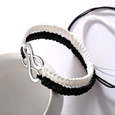 Ricious Alloy Silver Bracelet(Pack of 2)