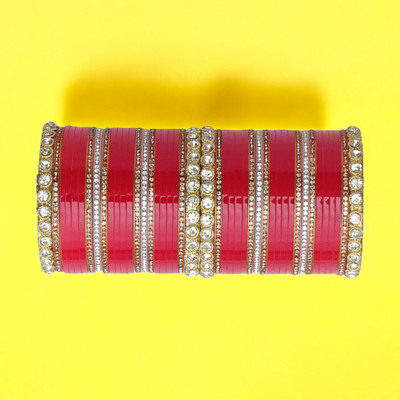 SRKBS Plastic Bangle Set(Pack of 42)