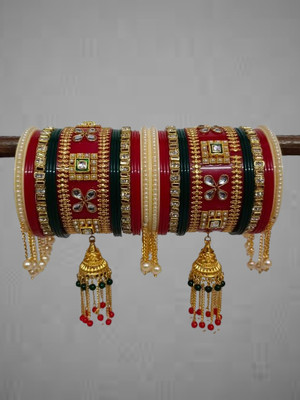 AYSHA CREATION Metal Bangle Set