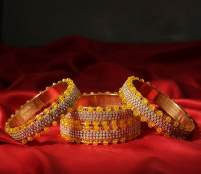 MLC Alloy Bangle Set(Pack of 4)