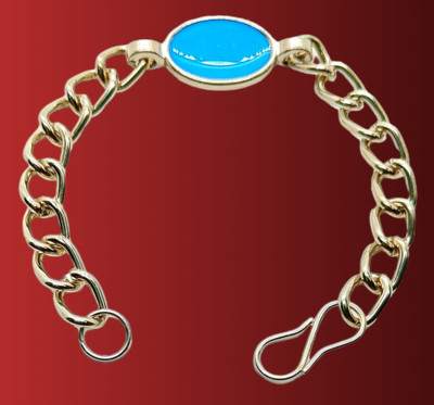 ruby collection Stainless Steel Silver Bracelet