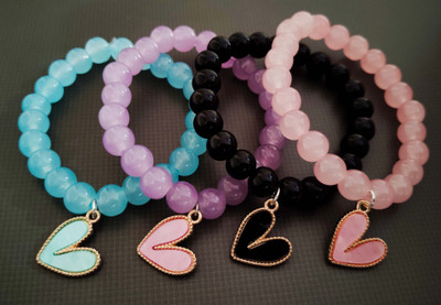 Amit Fashion Alloy Beads Bracelet Set(Pack of 4)