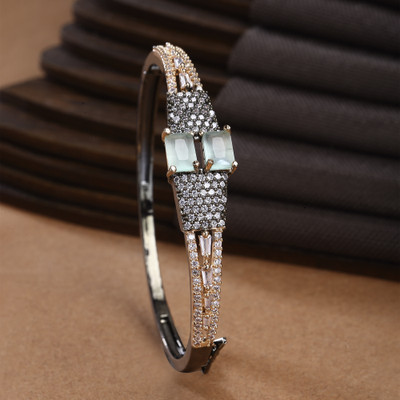ZENEME Brass Cubic Zirconia Bracelet