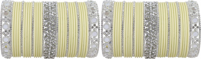 LAVAZZA Metal Zircon Bangle Set(Pack of 74)