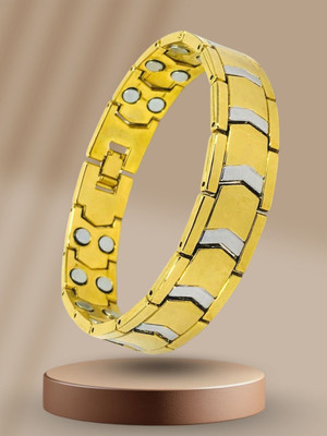 RKB SALES Stainless Steel Gold-plated Bracelet