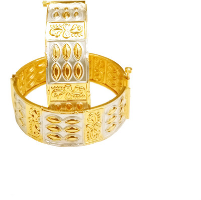 balaji gold Copper Gold-plated Bangle Set(Pack of 2)