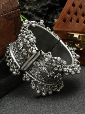 YouBella Alloy Silver Bracelet