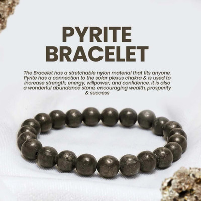 VIBESLE Pyrite, Stone, Crystal Crystal Bracelet