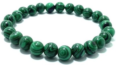 VIBESLE Crystal Beads, Malachite Charm Bracelet