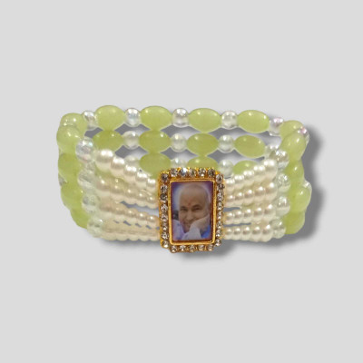 RN Guruji Bracelet Blessings Crystal, Alloy Gold-plated Bracelet