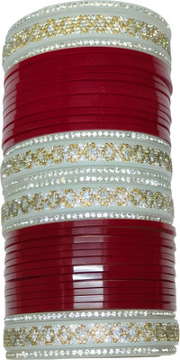 AMCM Plastic Zircon Bangle Set(Pack of 36)