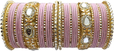 TBK Brass, Alloy Gold-plated Bangle Set(Pack of 42)