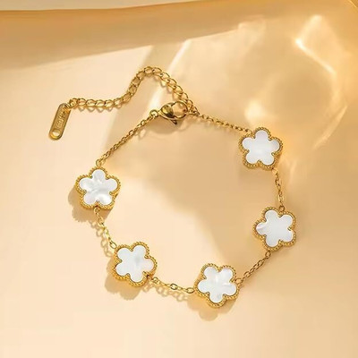 ZenZee Stainless Steel Gold-plated Bracelet