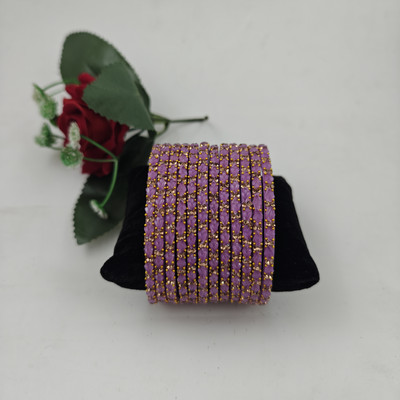 navika bangles Glass Bangle Set(Pack of 12)