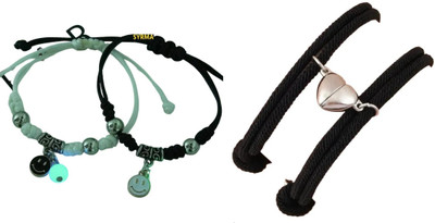 selenite ENTERPRISES Dori, Stainless Steel Bracelet Set(Pack of 2)