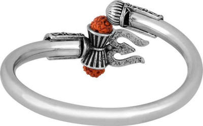Animated Brass Silver Kada