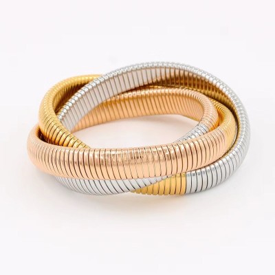 ZIVOM Stainless Steel Gold-plated Bracelet