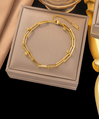 MYKI Stainless Steel Gold-plated Bracelet