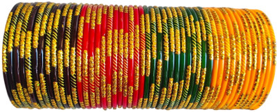shri GBS Glass Bangle Set(Pack of 48)