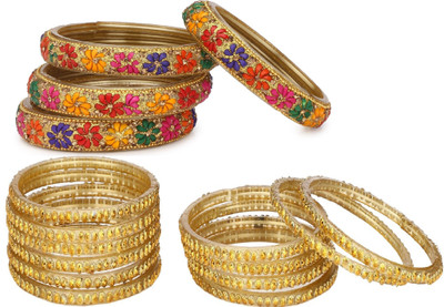 1st Time Glass Bangle Set(Pack of 16)