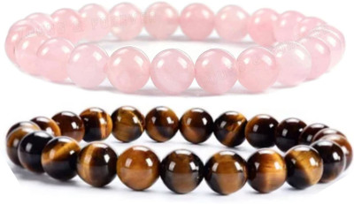 Malas Collection Crystal, Alloy Crystal Bracelet Set(Pack of 2)