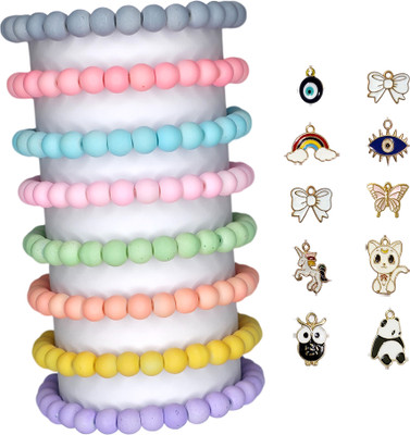 REGLET Glass Charm Bracelet(Pack of 8)