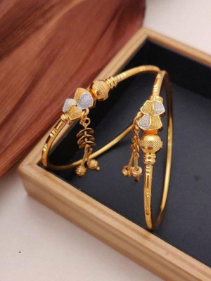 SHIVAY FASHION HUB Alloy Gold-plated Bangle Set