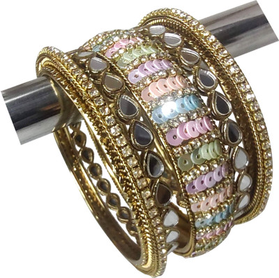 oms Metal Bangle Set(Pack of 10)