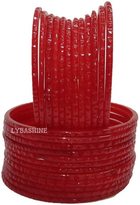 LYBASHINE Glass Bangle Set