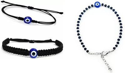 Ligament Fabric Bracelet Set(Pack of 3)