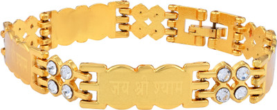 morir Brass Cubic Zirconia Gold-plated Bracelet