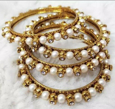 ZADLAXAR Metal Zircon Bangle Set