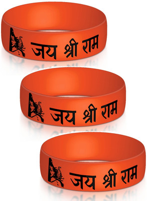 Utkarsh Rubber Bracelet Set(Pack of 3)