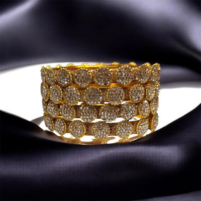 BBS Metal Bangle Set(Pack of 4)