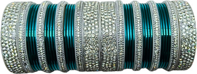 RENOY Metal Bangle Set(Pack of 10)