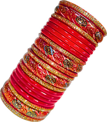 SHADI JODA Lac Bangle Set(Pack of 20)