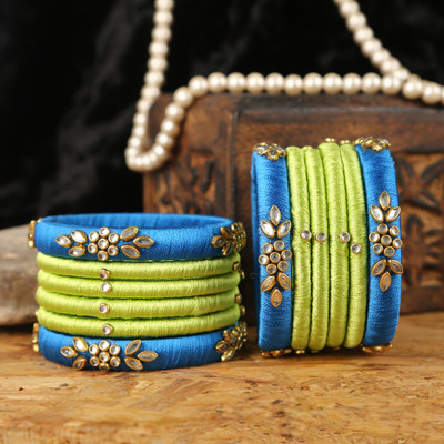 Nakshcraft Plastic Bangle Set(Pack of 2)
