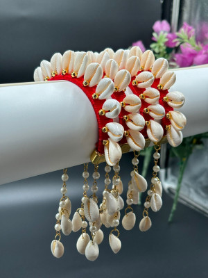 waheguru Plastic Bangle Set(Pack of 4)