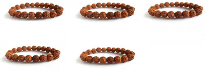HOIVA Rudraksha Bracelet(Pack of 5)