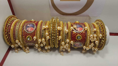 SP PHOTO CHURA Plastic Bangle Set(Pack of 2)