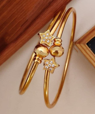 BHADANITREAD Brass Bangle(Pack of 2)