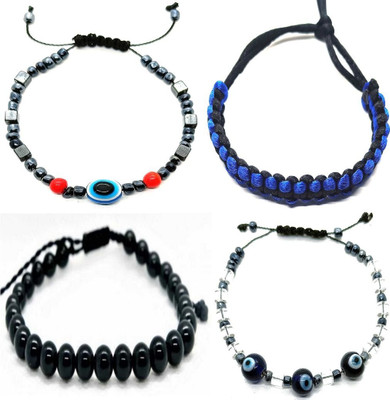 KINGSTYLEIMPEX Metal Charm Bracelet(Pack of 4)