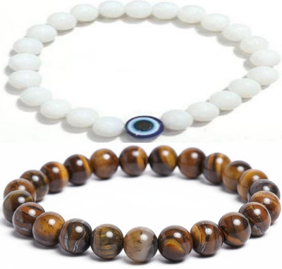 IKONKARR Crystal, Tiger's Eye Bracelet(Pack of 2)