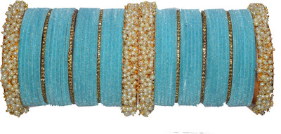 ishika Alloy Platinum Bangle Set(Pack of 2)